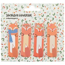 Закладки самоклеящиеся «Fox style»