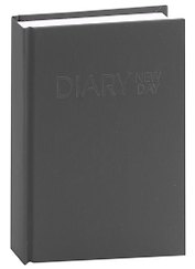 Ежедневник недатированный «New day» А6, чёрный, 128 листов, Listoff