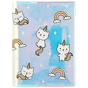 Записная книжка А7 78л кл. "Kittycorn" бензинов.ПВХ-обл.