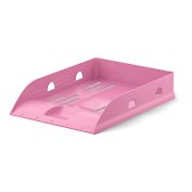 Лоток горизонтальный «Base Pastel», Erich Krause, пластиковый, розовый
