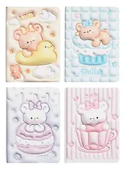 Записная книжка А6 96 листов, "Sweet Kawaii 3D", в ассортименте