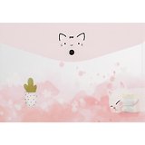 Папка на кнопке «Dream cat», А4
