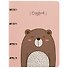 Тетрадь на кольцах «Cute & Funny. Cute bear» 100 листов в клетку, А5, сменный блок - Unnika - 0