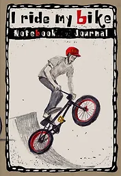 Блокнот. I ride my bike
