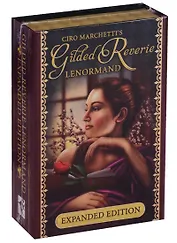 Таро Аввалон, Gilded Reverie Lenormand Expanded Edition Золотой Ленорман Чиро Маркетти расширеный (карты+инструкци