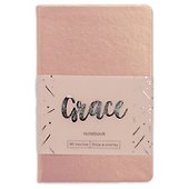 Записная книжка «Grace. Розовый перламутр» А6, 80 листов в клетку, экокожа, Listoff - 2