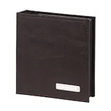 Фотоальбом BRAUBERG на 200 фото 10*15 см, под фактурную кожу, индивидуальный бокс, черный (391116)