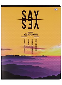 Тетрадь общая «Say», 96 листов в клетку, А5, в ассортименте - BG