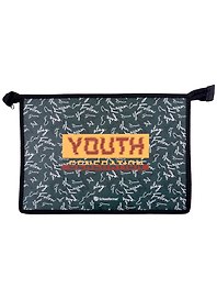 Папка для тетрадей «Youth» А4, пластик, на молнии, schoolФОРМАТ