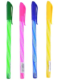 Шариковая ручка синяя, Stripes, GoodMark