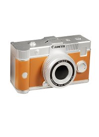 Копилка Фотоаппарат светло-коричневая (003911)