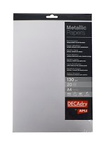 Бумага дизайнерская А4 20л "Жемчужный металлик" 130г/м3, DECAdry