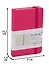 Записная книжка А6- 96 листов линейка "JOY BOOK. Вишнево-розовый" - 2