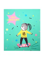 Записная книжка А6+ 48л "Мои секретики 3" интегр.переплет, ламинация "soft touch", выб.лак, дизайнерск.блок