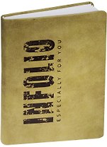 Ежедневник недат. А6+ 96л 120*170 "Savage" хаки, иск.кожа, замша, интегр. переплет, декор.тиснение, In Folio
