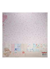 Набор бумаги для скрапбукинга 30,5*30,5см 190гр/м ЗайкаМи Малыши, 9 листов, англ
