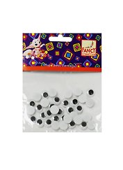 ACTION! Fancy Глаза декоративные d=10 mm, 36 шт.,в блист. FD020002