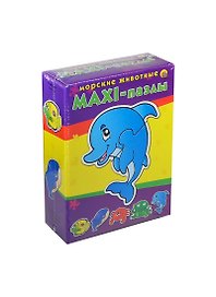 Макси-пазлы Морские животные (ПМ-1814) (6 картинок) (Рыжий кот) (3+)