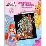 Набор для творчества Аппликации по номерам (Лошадь) (SBN3046-2) (Winx) (Играем вместе) (коробка)