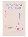 Открытка одинарная "График счастья"