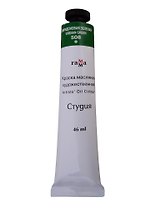 Краска масляная "Студия" 46мл виридоновая зеленая