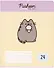 Тетрадь в клетку Pusheen, 24 листа, в ассортименте - 0