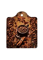 Подставка под горячее Кофе-Мока (16х19) (керамика, пробка) (Gift-and-Home) (W16-Coffe)