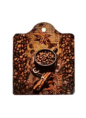 Подставка под горячее Кофе-Мока (16х19) (керамика, пробка) (Gift-and-Home) (W16-Coffe)