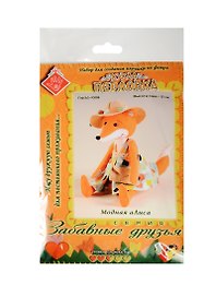 ПФЗД-1008 Набор для создания кукол из фетра Модная аЛиса (высота сидя 17 см) (упаковка)