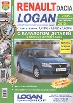 Автомобили Renault/Dacia Logan (c 2005 г., рестайлинг 2010 г.). Эксплуатация, обслуживание, ремонт. С каталогом запасных частей: Практическое пособие