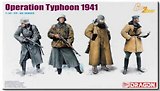 Модель, сборная, DRAGON, набор солдатиков "Operation Typhoon" 1941 (1:35)