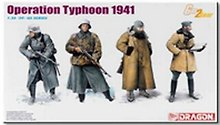 Модель, сборная, DRAGON, набор солдатиков "Operation Typhoon" 1941 (1:35)