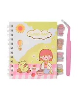 Набор декоративных наклеек в блокноте 12 листов в комплекте с пинцетом размер 90х110 мм Артикул 72280