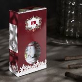 Светильник LED Фонарь со снеговиком (пластик) (7х13) (4843936) - 1