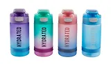 Бутылка Hydrated градиент (пастель) (пластик) (550мл) (12-7664-BT4) Bookvalno