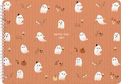 Альбом для рисования "Boo. Привидения", А4, 40 листов, спираль - 0