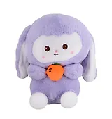 Мягкая игрушка Кролик с морковкой (30х21)