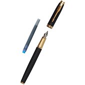 Перьевая ручка Parker, IM Premium Black/Gold GT, синяя - 1