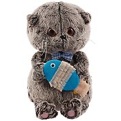Игрушка мягкая Budi Basa, Басик BABY с рыбкой BB-045