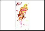 Наклейки , ARICAN Winx Club, Флора 30х47 (арт. 10551)