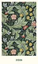 Мини ежедневник. Уильям Моррис (А6, 80 л., мягкая обложка, зеленый)