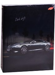 Тетрадь на кольцах «Dark Drift» в ассортименте 100 листов в клетку, А5, сменный блок - Academy Style