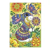 Набор для творчества LORI Картина по номерам для малышей Зайчик