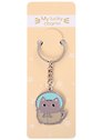 Брелок My lucky charm Котик-космонавт (металл)