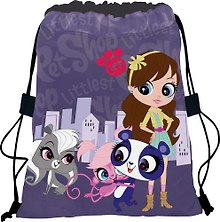 Мешок для сменной обуви «Littlest Pet Shop», 43X34см