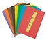 Картон цветной 8 цветов, 8 листов, А4 немелованный, в папке, Рисовашка - 2