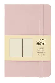 Записная книжка А6- 96л лин. "JOY BOOK. Розовая вуаль" 7БЦ, иск.кожа, тонир.форзац, тонир.блок, скругл.углы, сшит.блок, ляссе, резинка, карман на задн.форзаце