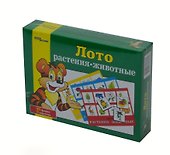 Лото «Растения-животные» 48 фишек, Step Puzzle - 1