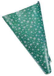 Бумага упаковочная 70*100см "Узор снежинка" НГ,инд.уп.