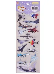 Наклейки зефирные PSX-008,-024 оружие и самолеты